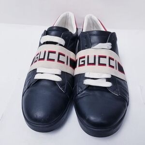 Gucci Black and White Sneakers